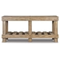 thumbnail image 3 of Signature Design by Ashley Susandeer Console Sofa Table, Light Brown Solid Wood Entryway & Sofa Table with Lower Shelf, 3 of 8