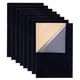 thumbnail image 1 of 20 hojas adhesivas de terciopelo negro, tamaño A4 (8,3" x 11,8"), autoadhesivas, duraderas, resistentes al agua, multiusos., 1 of 7