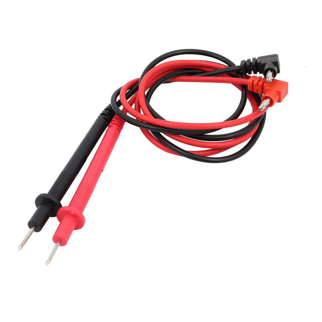 1Pair Universal Multimeter Test Lead Probe Wire Pen Cable Black and Red