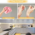 thumbnail image 6 of 8-Pack Under Cabinet LED Strip Lights – 13ft Adjustable Length, Dimmable & Safe ETL Power Adapter, Perfect for Home Decor & Task Lighting, 6 of 7