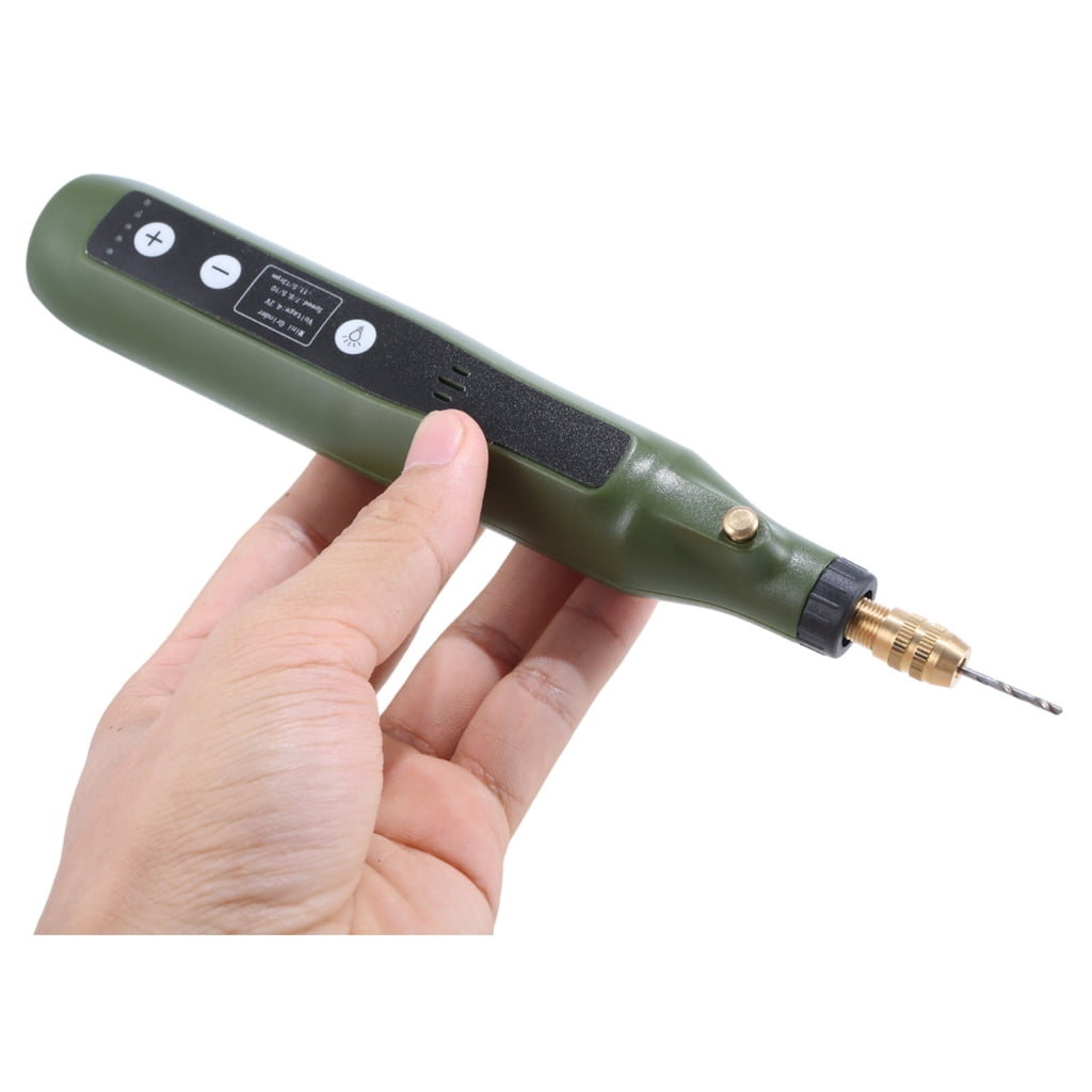 MOMOJIA 1000RPM 4.2V Engraver Electric Drill Grinder Engraving Pen Drilling Machine