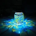 thumbnail image 1 of Faroles Colgantes para Exteriores con Luces Solares de Mosaico ER Recargable Brillar, 1 of 5
