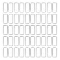 thumbnail image 1 of Metal Rings Buckle Square Hardware Seamed Rectangular Belt Sturdy Opening Decoration Bag Buckle Buckles, 1 of 7