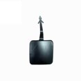 thumbnail image 3 of 7422P8 Car Front Bumper Tow Hook Cover Cap for Peugeot 408 2010-2014, 3 of 5