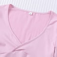 thumbnail image 5 of MEZZALL Women 2 Piece V-Neck Long Sleeve Tops With Pants Solid Color Relaxed Fit Home Pajama For Lounging And Sleep Versatile Pjs, 5 of 5