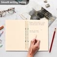 thumbnail image 4 of FORMRS 1-Subject Spiral Notebook 8" x 5" College Ruled 60 Refillable Sheet A5 Hard Cover, Gray Hexagons, 4 of 7