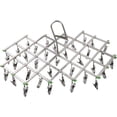 thumbnail image 1 of Stainless Steel Clothes Drying Racks with 35 Clothespins for Socks, Shorts, Underwear and Baby Clothes, 1 of 5
