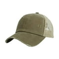 thumbnail image 2 of Women Baseball Caps with Ponytail Hole Washed Dad Hat Criss Cross Ponycaps for Women Vintage Outdoor Sports Sun Hat, 2 of 5