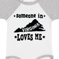thumbnail image 4 of Inktastic Virginia Vacation Someone Loves Me Boys or Girls Baby Bodysuit, 4 of 5