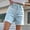 Blue, variant on Jean Shorts for Women Clearance Cut Off Summer Denim Shorts for Women Plus Size Ripped High Waisted Blue Jean Shorts for Women Deal Of the Prime Of Day Today