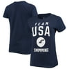USA Swimming Women's Pictogram T-Shirt - Navy