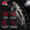 thumbnail image 4 of Cadena 428H-126L para Motocicleta Leiruki Dorada Caja 25 Pz, 4 of 4