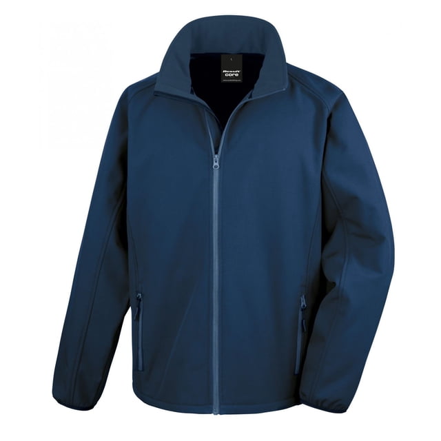 Result Manteau Coquille Souple Imprimable de Base pour Hommes