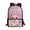 Glitter Ice Cream Pink Axolotl, variant on Kids School Backpack,17In Lightweight Bookbag with Padded Straps & Roomly Main Compartment Starry Night Dragon Blue Print