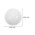 thumbnail image 2 of OUNONA Perles de Roue de Roulette pour Bricolage Résine Blanche Accessoire de Jeu au Design Moderne 3 Pcs, 2 of 5