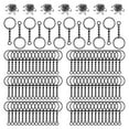 thumbnail image 1 of Kit de 360 anillos de llavero, anillos de llavero de 1 , incluye 90 anillos de llavero con cadena, 90 anillos alfileres, 1 of 7
