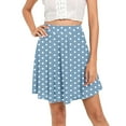 thumbnail image 2 of Skorts Skirts for Women Dressy Womens Classic Daily Elegant Casual Mini Skirt Elastic Waist Skirt, 2 of 6