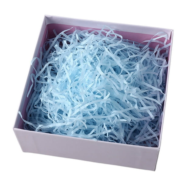 Pisexur Batería de cocina Bolsa de 100 g de confeti, papel arrugado triturado, suministros para fiestas, caja de regalo y rafia. para la cocina del hogar