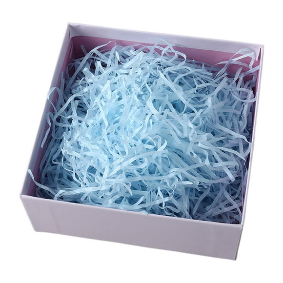 Pisexur Batería de cocina Bolsa de 100 g de confeti, papel arrugado triturado, suministros para fiestas, caja de regalo y rafia. para la cocina del hogar