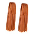 thumbnail image 4 of 2 x Cubrebotas con flecos hippies para damas, para disfrazarse en fiestas góticas., 4 of 9