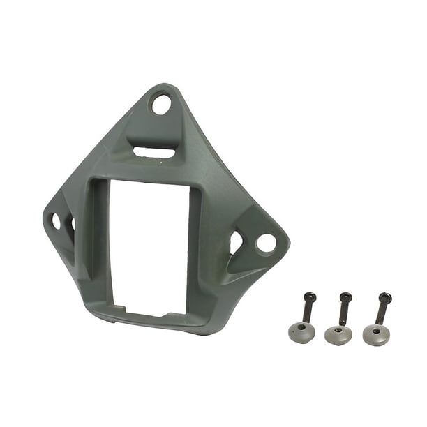Seitruly Soporte para casco Soporte de lámpara de montaje de luz Mano de obra fina multicolor A prueba de herrumbre Conveniencia de larga duración Pieza Videojuegos y accesorios Verde