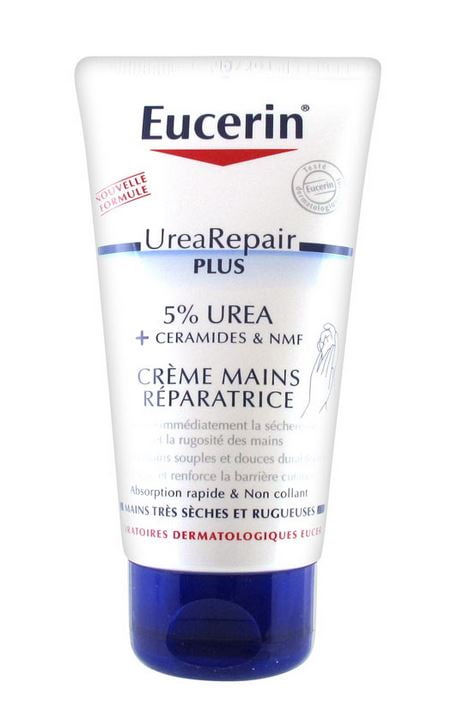 Ampère gevangenis Verwant Eucerin UreaRepair PLUS Repair Hand Cream 5% Urea 75ml - Walmart.com