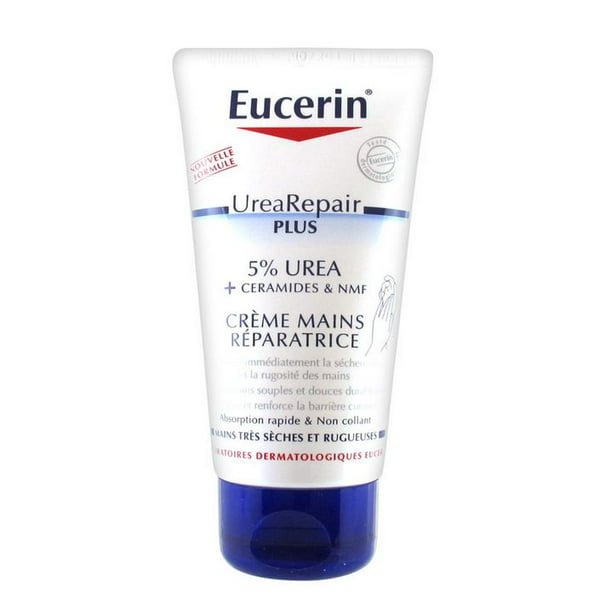 orgaan Origineel hospita Eucerin UreaRepair PLUS Repair Hand Cream 5% Urea 75ml - Walmart.com