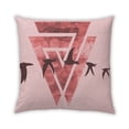 thumbnail image 1 of Ahgly Company Indoor Square Contemporary Throw Pillow, 18 inch by 18 inch, 1 of 5