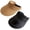 Khaki+Black, variant on 2Packs Womens Sun Visor Hat Straw Sun Visors for Women Summer Packable Ponytail Beach Hats for Women Travel UPF 80+
