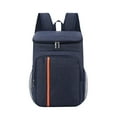 thumbnail image 2 of Bolsa de picnic al aire libre, mochila aislada, bolsa de almuerzo aislada de tela Oxford impermeable a prueba de fugas para picnic senderismo, camping Azul oscuro DYNWAVEMX Bolsas de almuerzo, 2 of 8