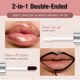 thumbnail image 5 of Tinte labial peel-off - Delineador de labios mate de larga duración, color altamente pigmentado, aceite labial peel-off, resistente al agua, a prueba de transferencia, no pegajoso., 5 of 5
