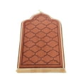 thumbnail image 4 of Rongfmy Worship Mat Area Rugs Irregular Portable Prayer Carpet for Office Wedding Orange Orange S, 4 of 9