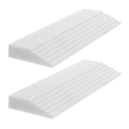 LOLIPPYY 3Pcs Indoor Outdoor Rubber Ramp Portable Entry Ramp for Doorways