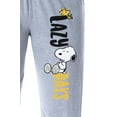 thumbnail image 2 of Peanuts Womens' Snoopy and Woodstock Lazy Days Sleep Pajama Pants, 2 of 5