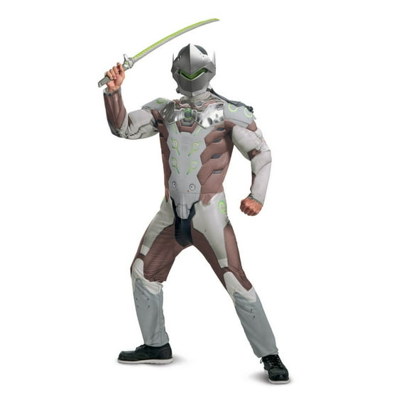 Overwatch Genji Men's Adult Muscle Halloween Costume