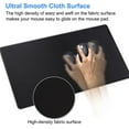 Cmhoo Gaming Mouse Pad Size 27.5x11.8 Thickness 0.12 inches,PremiumTextured NonSlip