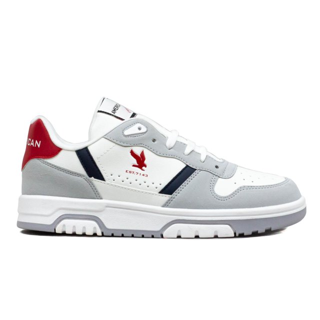Tenis para Hombre American Fire 7143 gris 26