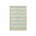 thumbnail image 1 of Retro Wall Art with Frame, Doodle Like Hand Drawn Paralel Lines Hipster Style Striped Pattern Colorful Graphic, Printed Fabric Poster for Bathroom Living Room, 23" x 35", Multicolor, by Ambesonne, 1 of 2