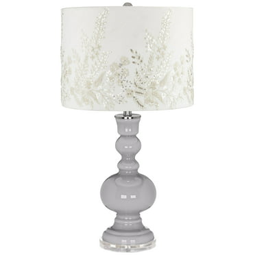 Shades Of Gray Ceramic Stone Table Lamp, Argos Birdcage Table Lamps