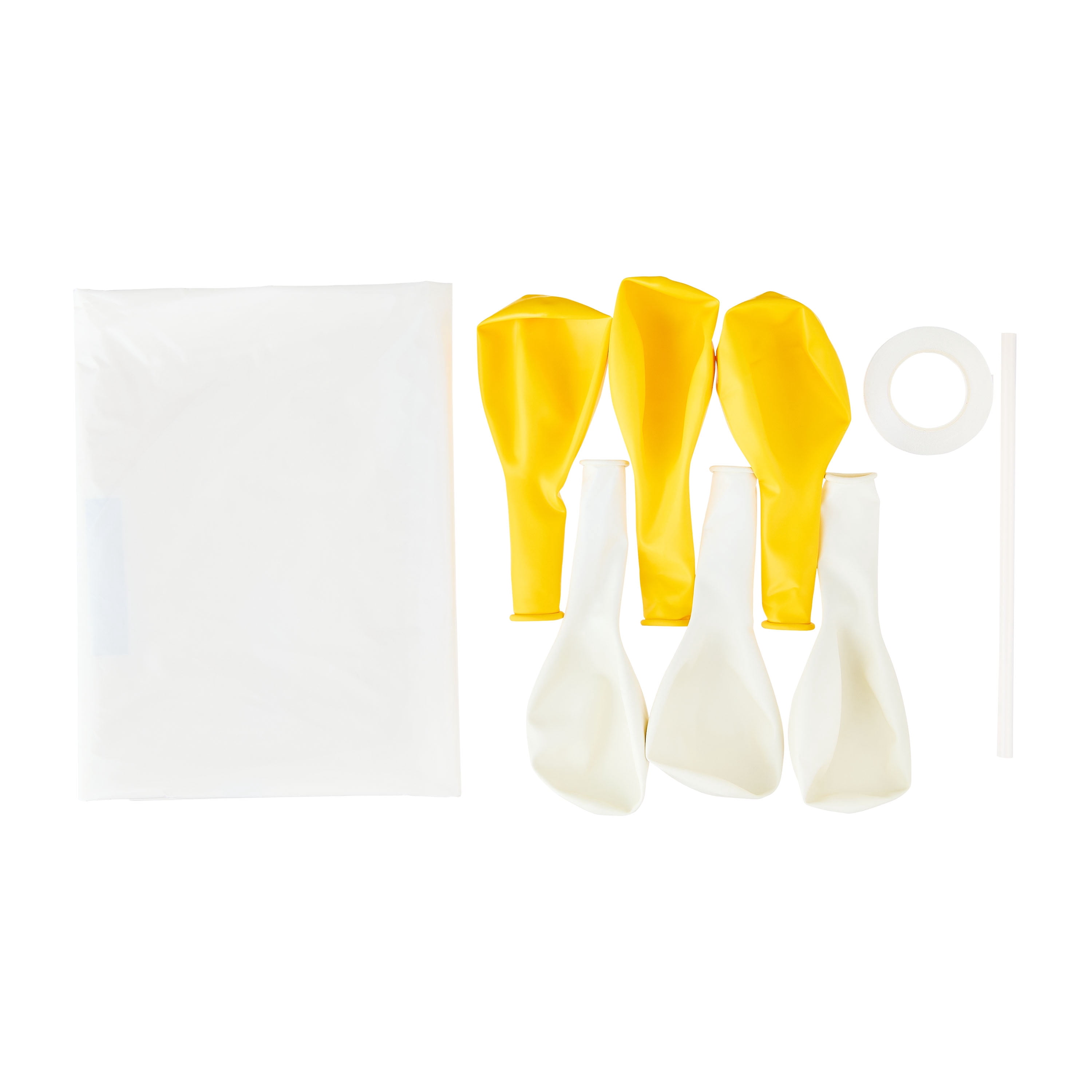 White/Yellow Daisy Balloon Kit, 10 Pieces, by Way To Celebrate