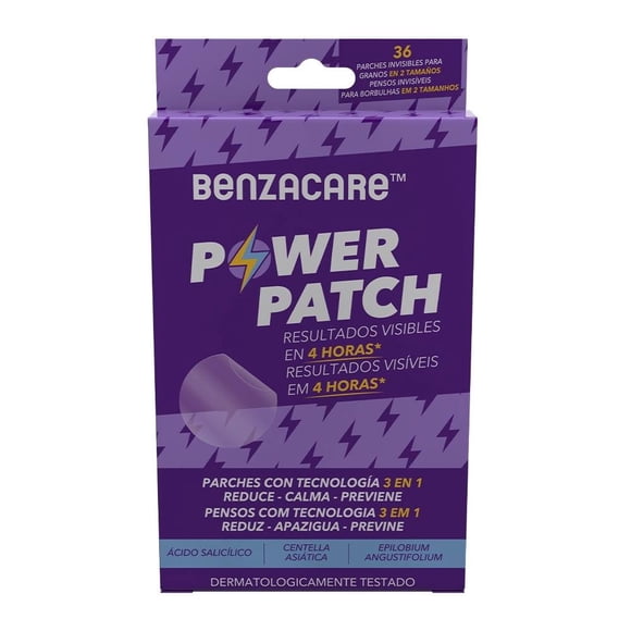 Parches Benzacare con 36 parches