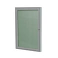 thumbnail image 2 of Ghent Ghent 1 Door Enclosed Vinyl Bulletin Board with Satin Frame, 2 of 3
