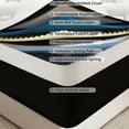 thumbnail image 4 of lemontalking 12" Hybrid Breathable Mattress Medium Firm Memory Foam Deluxe Full Mattress, 4 of 6