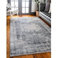 thumbnail image 3 of Unique Loom Asheville Collection Area Rug - Rockwell (8' x 10' Rectangle Gray/Beige), 3 of 10