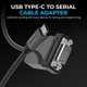 thumbnail image 2 of Cable adaptador serie USB-C a DB9 SABRENT USB 2.0 de 0,9 m, 2 of 9
