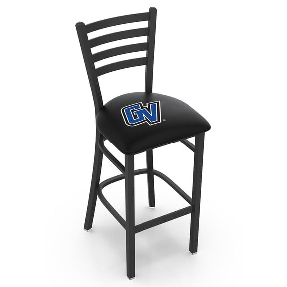 L004 Grand Valley State 25" Stationary Counter Stool with Black Wrinkle Finish