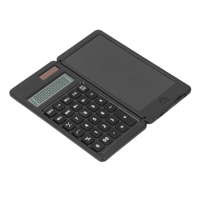 Calculadora De Escritorio, Con La Función De Escritura LCD De 12 Dígitos De 12 Dígitos Y Botones Silenciosos De Batería Solar Alimentada, Para El Uso Financiero De La Escuela