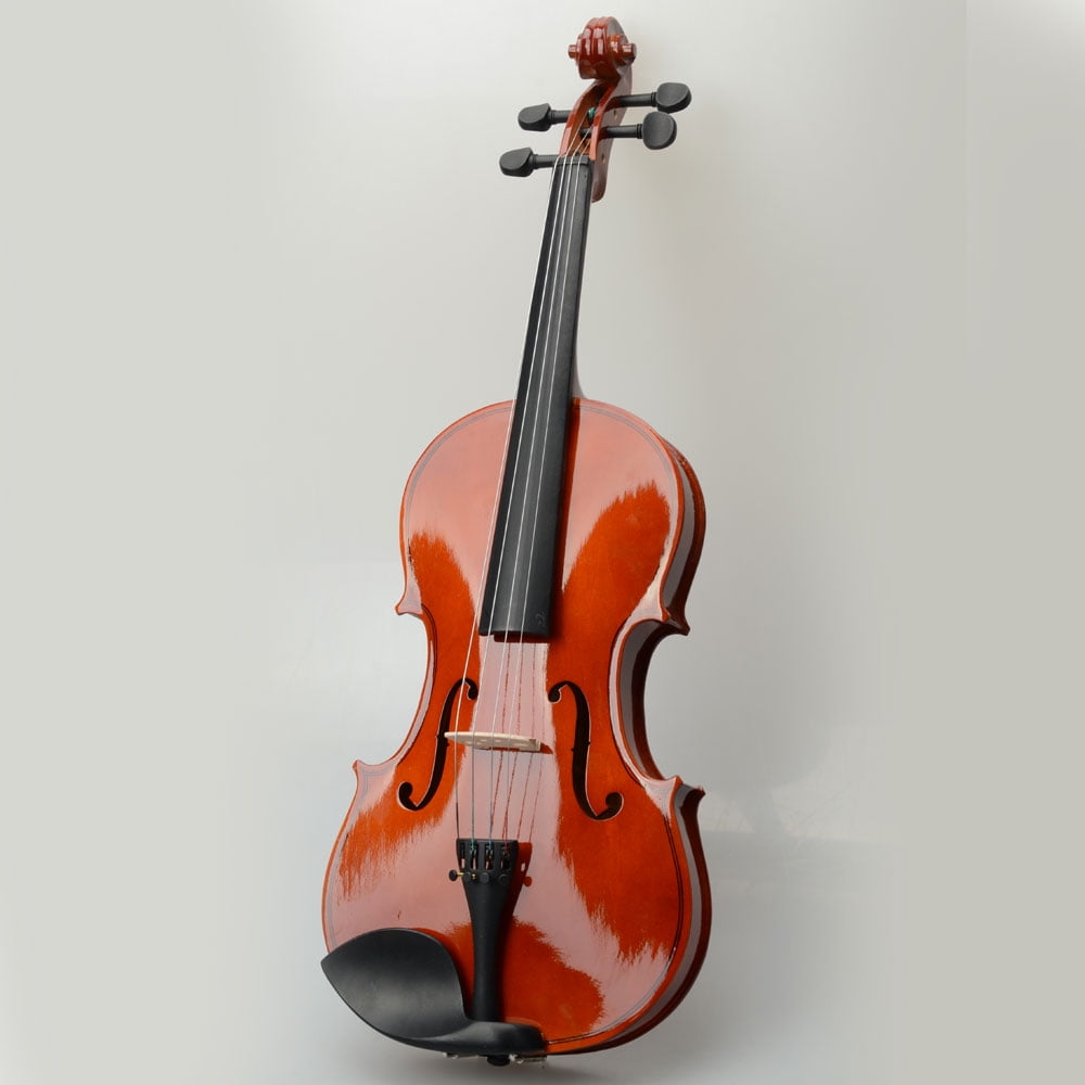 Ktaxon 15" Acoustic Viola Set for Beginner with Case, Bow and Rosin, Nature