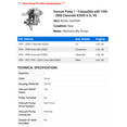 thumbnail image 2 of Vacuum Pump 1 - Compatible with 1996 - 2000 Chevy K3500 6.5L V8 1997 1998 1999, 2 of 2