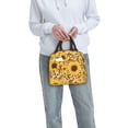 thumbnail image 6 of Vsdgher Abstract Leopard Print Sunflower Lunch Bag, Lunch Box for Women Adult Men, Lunch Tote Insulated Cooler Lunch Container for Work/Office/Picnic/Travel, 6 of 8